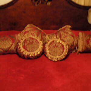 Croscill round 14" Emperial decorative pillow